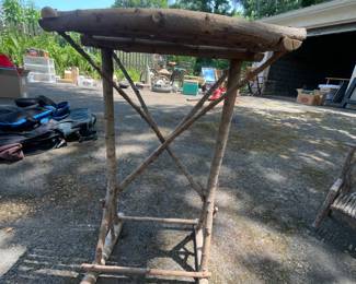 Adirondack Twig Side Table