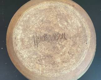 Sarah Jo Hermanson Green Glazed Bowl