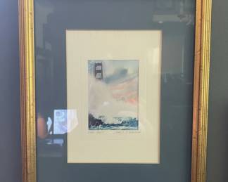 James J. Konzen Fort Point Signed Limited Edition Print
