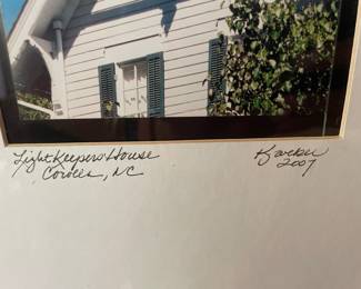Lightkeeper's House, Corolla, NC Photograph
