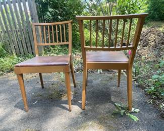 Vintage Mid-Century Modern Dining Chairs