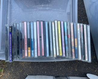 Assorted Vintage Compact Discs