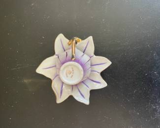 Vintage Kipp Ceramics Floral Demitasse Cup and Saucer second image