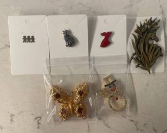 Assorted Pins and Brooches