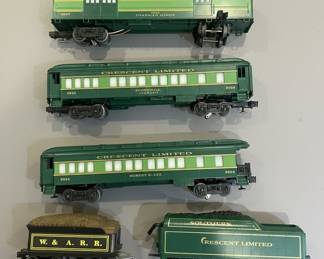 Lionel "Crescent Limited" Train Cars