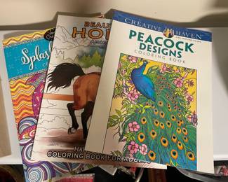 Assorted Coloring Books 