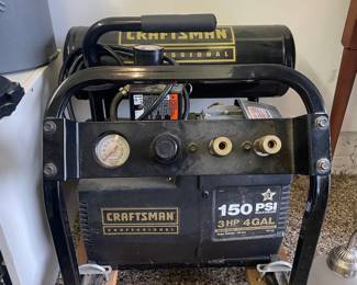 Craftsman Professional 3 HP 4 Gallon Air Compressor