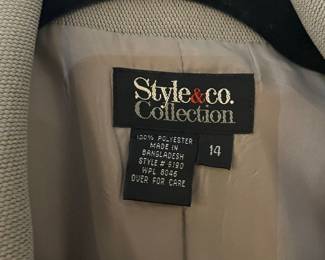 Style & Co. Collection Women's Pant Suit