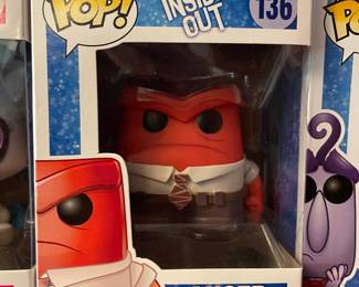 Funko Pop! Disney Pixar Inside Out Anger #136 (SDCC 2015 Exclusive)