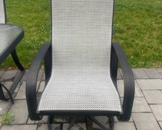 Patio World Dining Set with 8 Chairs