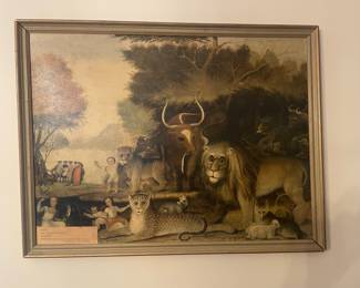 The Peaceable Kingdom by Hicks