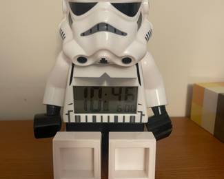 LEGO Star Wars Stormtrooper Digital Alarm Clock