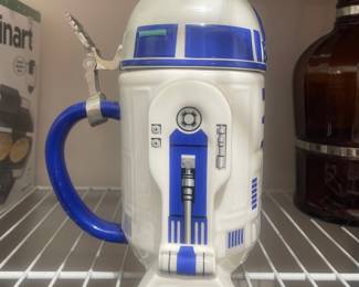 R2-D2 Ceramic Stein with Hinged Lid