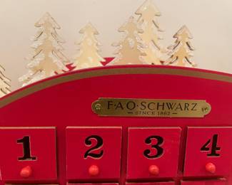 FAO Schwarz Sleigh Advent Calendar
