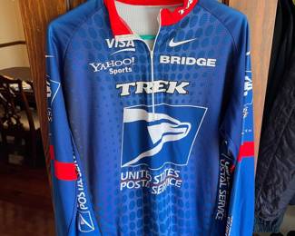 Vintage Nike US Postal Service Trek Team Long Sleeve Cycling Jersey