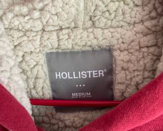 Hollister Sherpa Lined Hoodie