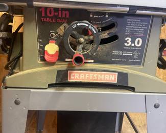 Craftsman 10-Inch Table Saw