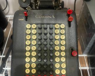 Corona Adding Machine