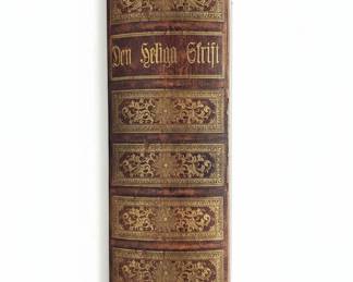 Victorian Era Gilded Family Bible