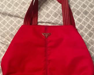 Faux Prada Tessuto Tote Bag