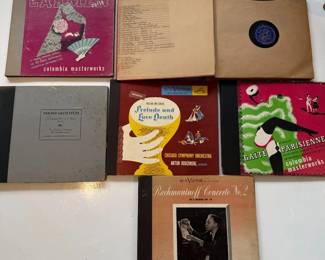 014 Vintage 78 RPM Classical Record Albums Collection 6 Sets