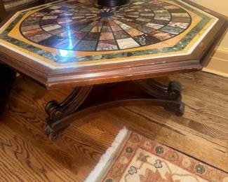 Art Deco style octagonal coffee table