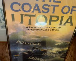 Poster for Lincoln Center Theater Tom Stoppard's trilogy "The Coast of Utopia"