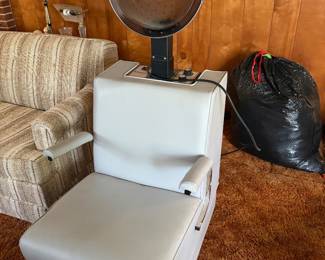 New hair dyer chair