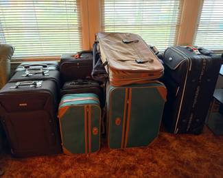 Lots of new & used luggage 