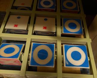 Vintage tic tac toe game