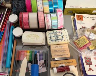 Ribbon & stamping 