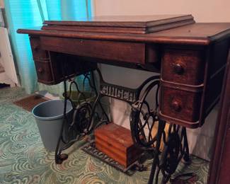 Antique sewing machine