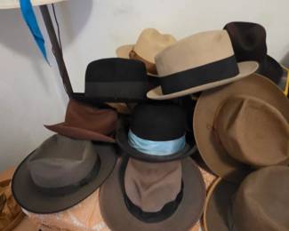 Vintage men's hats