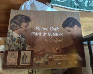 Vintage Paint by numbers