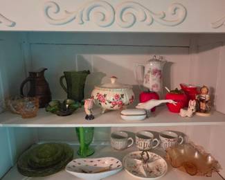 Vintage glassware