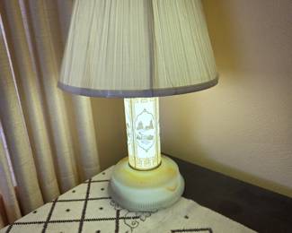 Antique skyscraper lamp
