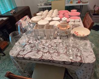 Vintage and antique dishes