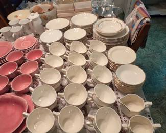 Vintage dish set