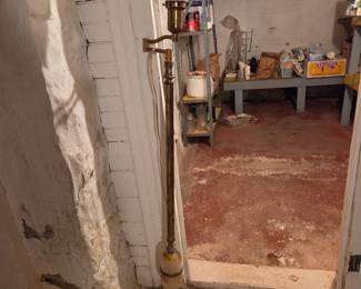 Antique floor lamp