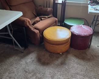 Vintage foot stool 