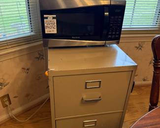 Filing Cabinet, Microwave