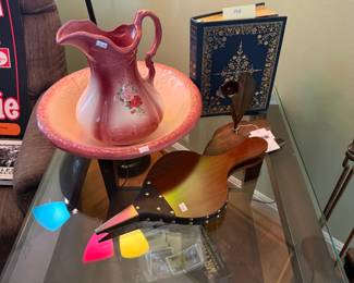 Fireplace Tools, Ceramic Pitcher