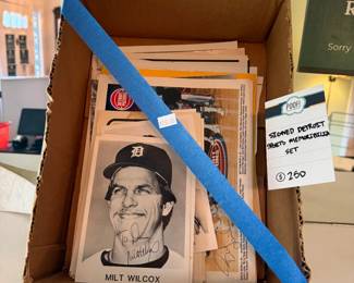 Signed Detroit Sports Memorabilia