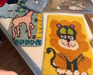 Vtg Children's Tapestry