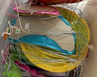Paper party lanterns