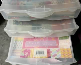 Scrapbooking supplies