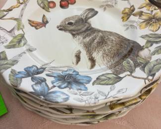 Sophie Rabbit plate set