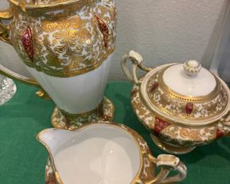 Noritake Nippon Hand Painted tea set
