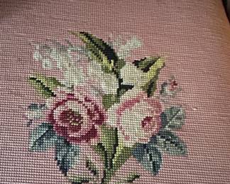 Victorian Needlepoint Side Chair second image