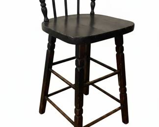 Vintage Windsor Spindle Back Bar Stool